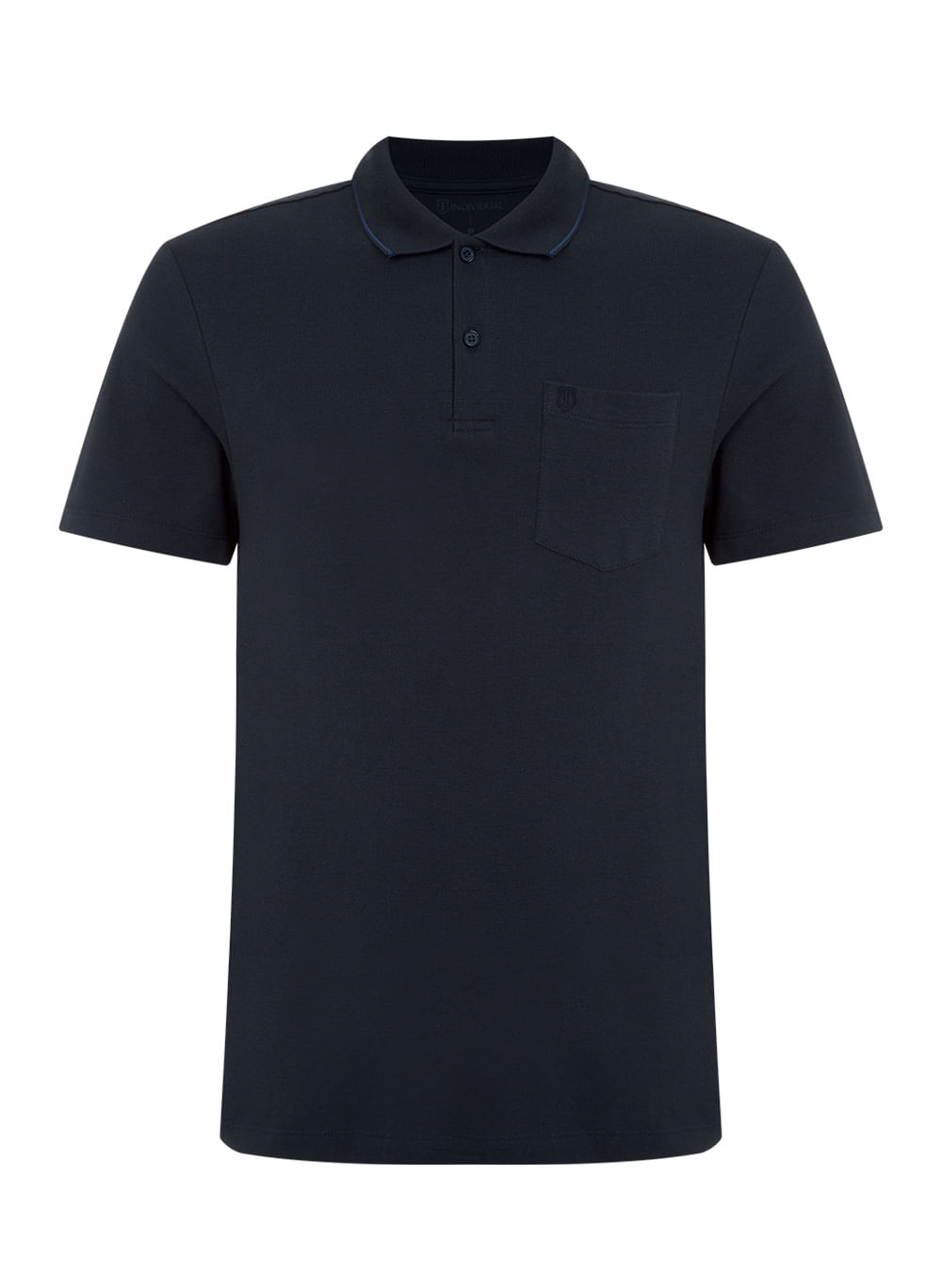 Polo Comfort Básica com Bolso Masculina Individual