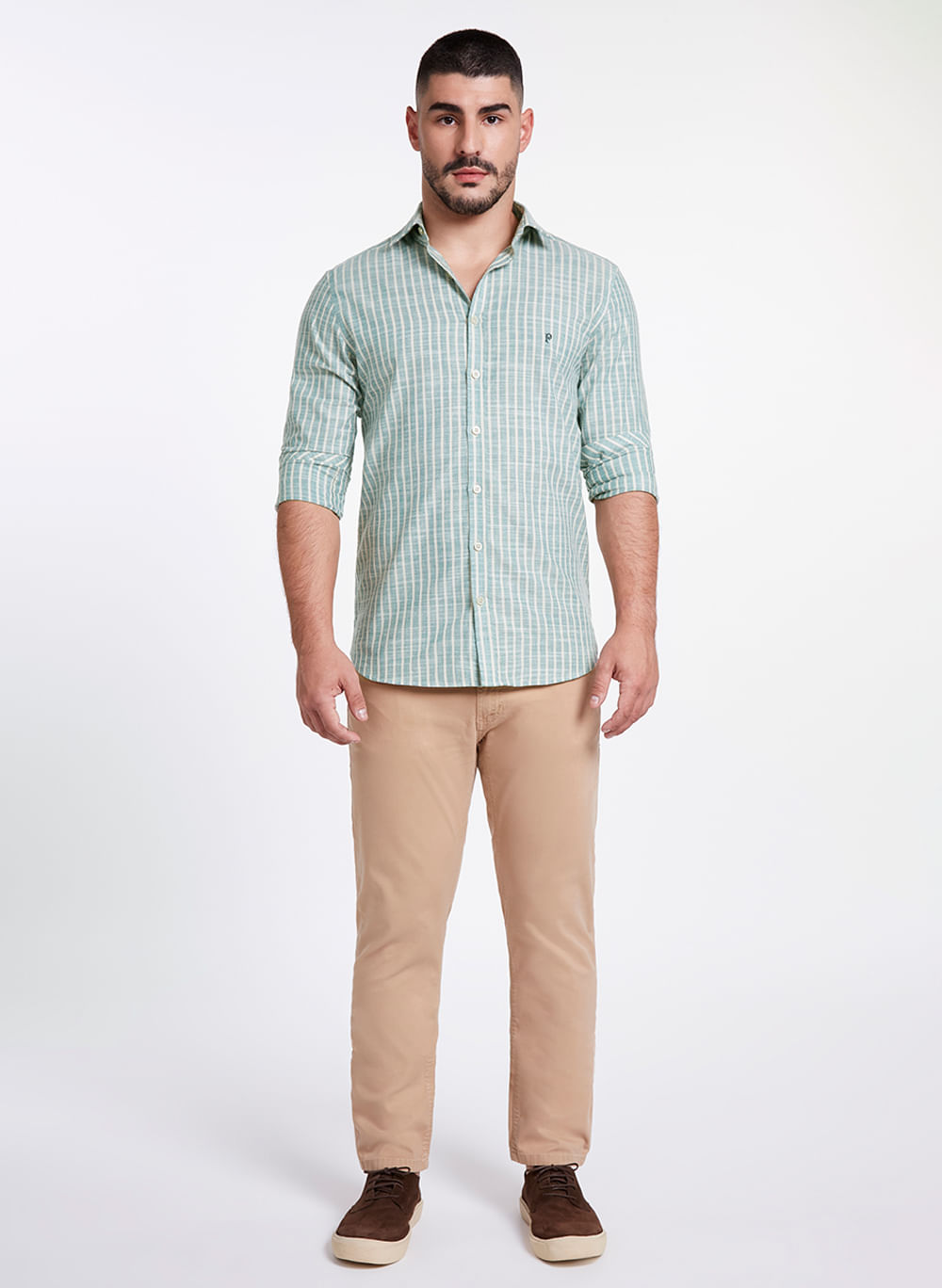 Camisa Slim Palestra 1914 Masculina Individual