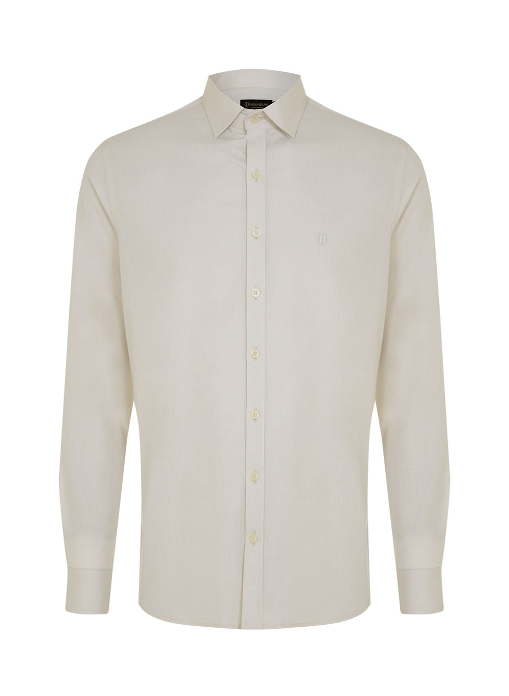 Camisa Slim Fio Tinto Masculina Individual