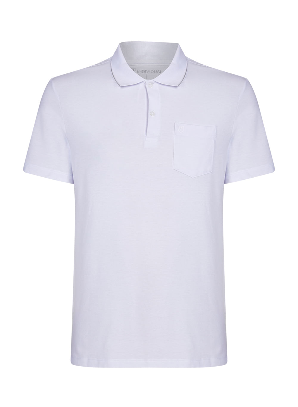Polo Comfort Básica com Bolso Masculina Individual