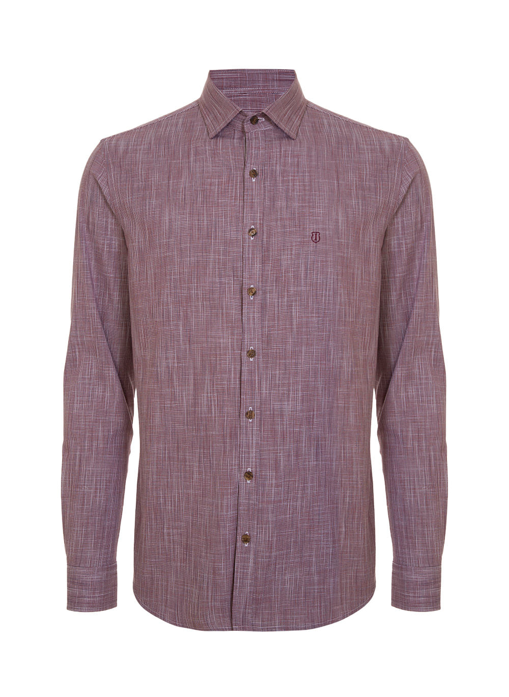 Camisa Slim Fit Xadrez Masculina Individual
