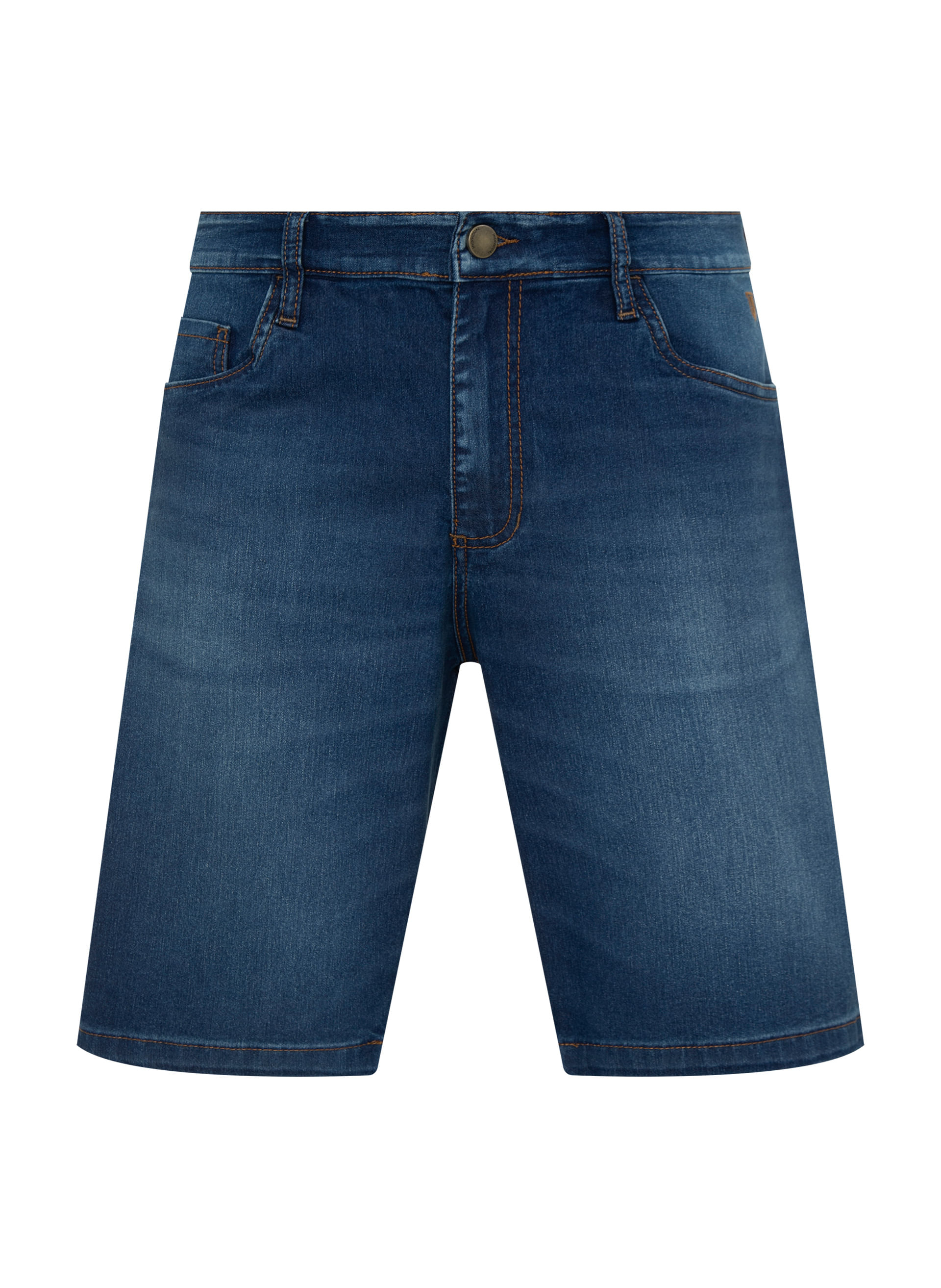 Bermuda Jeans Right Fit Masculina Individual