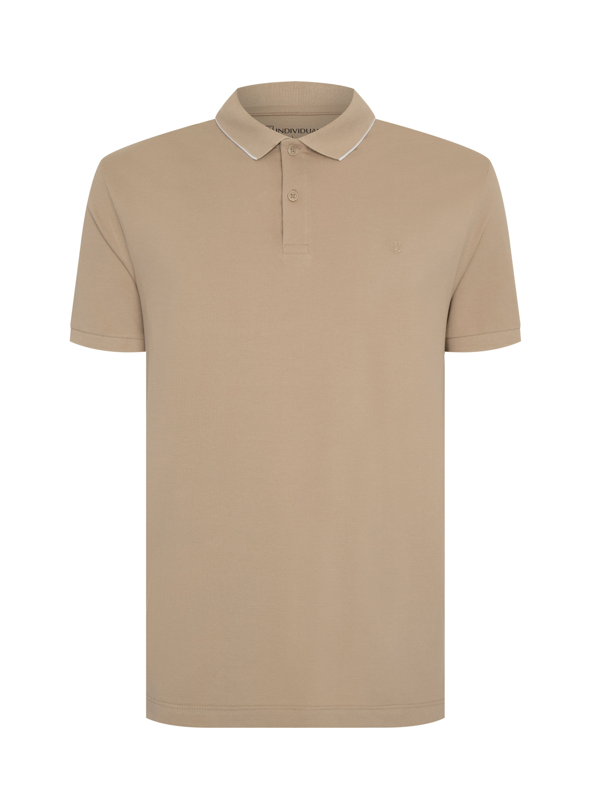 Polo Básico Moda Slim Masculina Individual