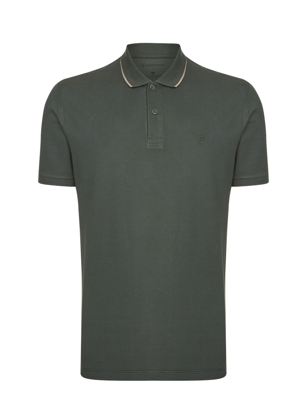 Polo Básico Moda Slim Masculina Individual