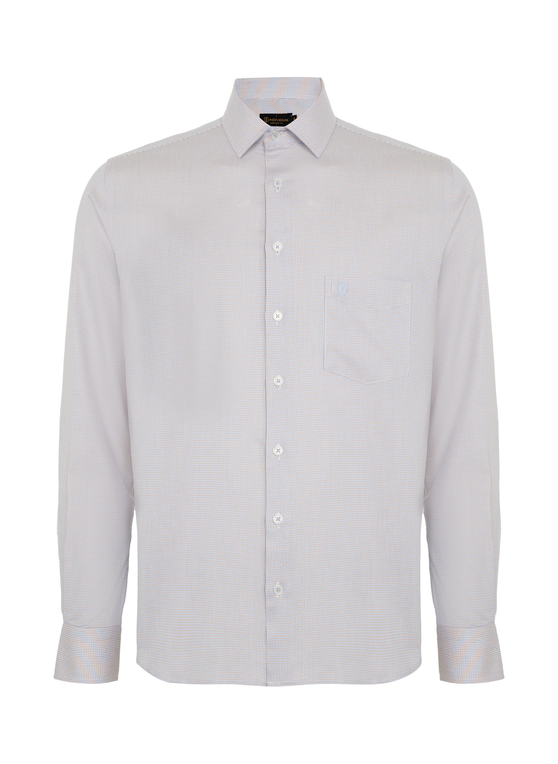 Camisa Comfort Fit Listrada Masculina Individual