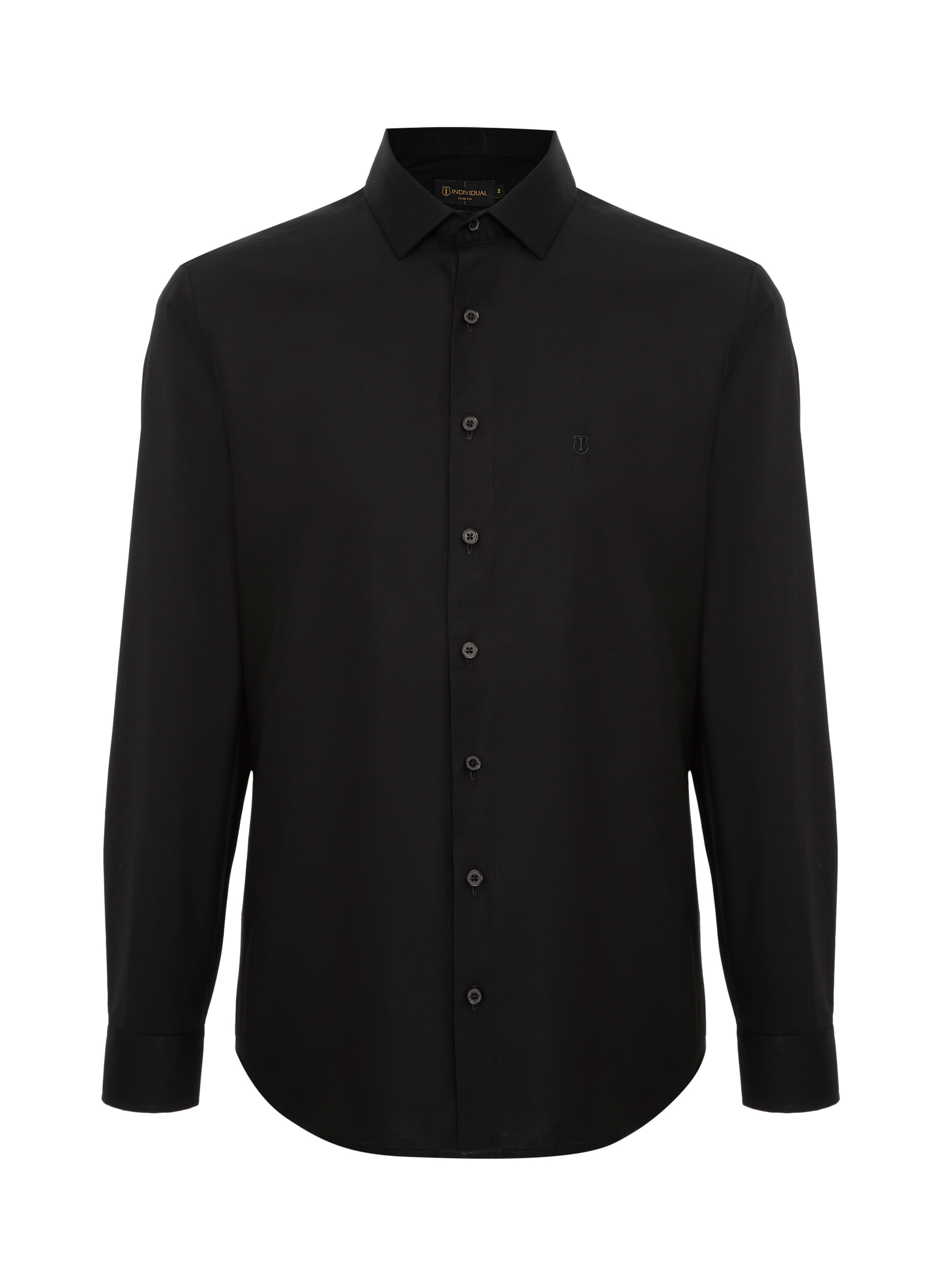 Camisa Slim Fit Lisa Color Masculina Individual