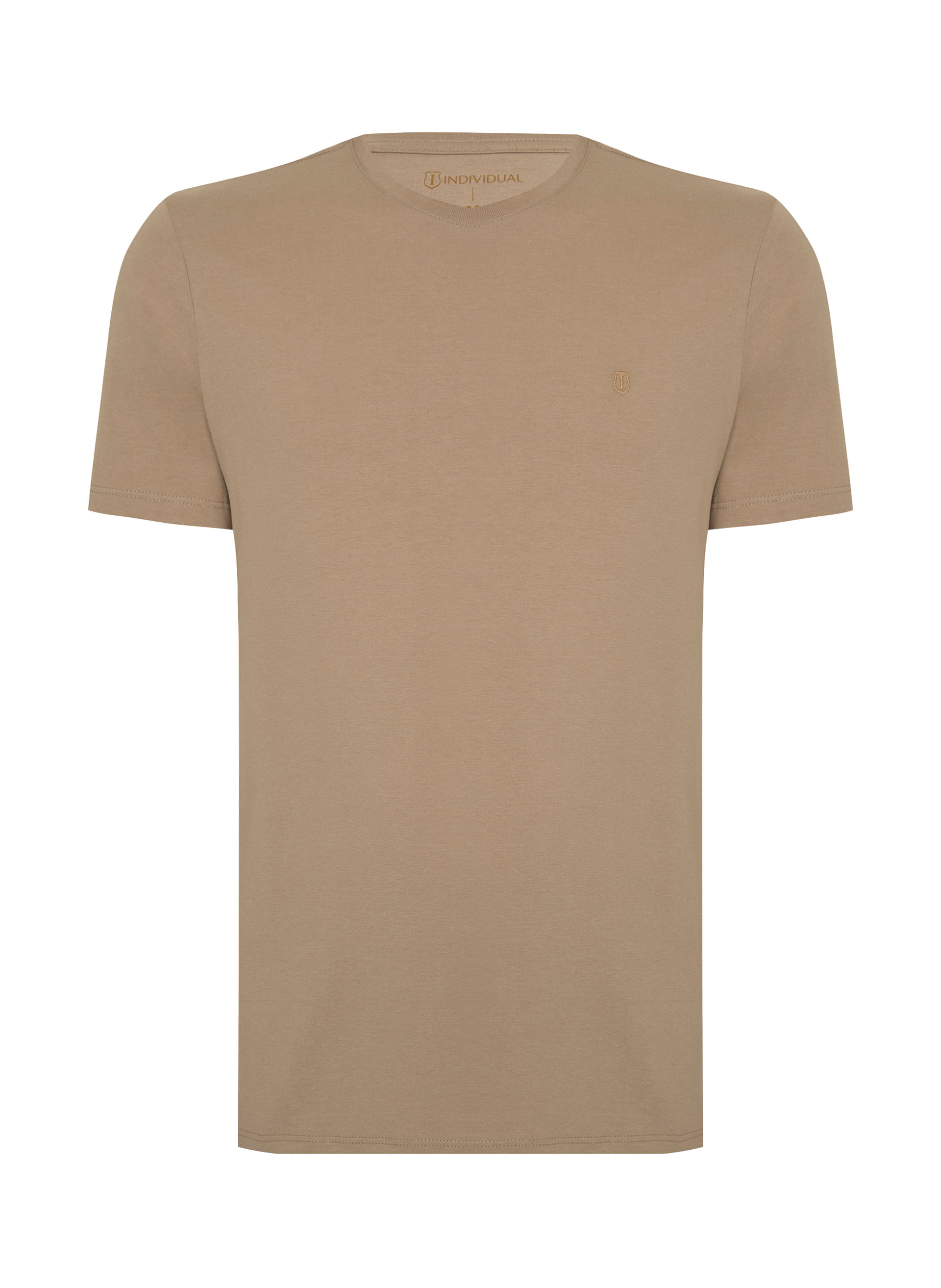 Camiseta Slim Fit Básica Moda Masculina Individual