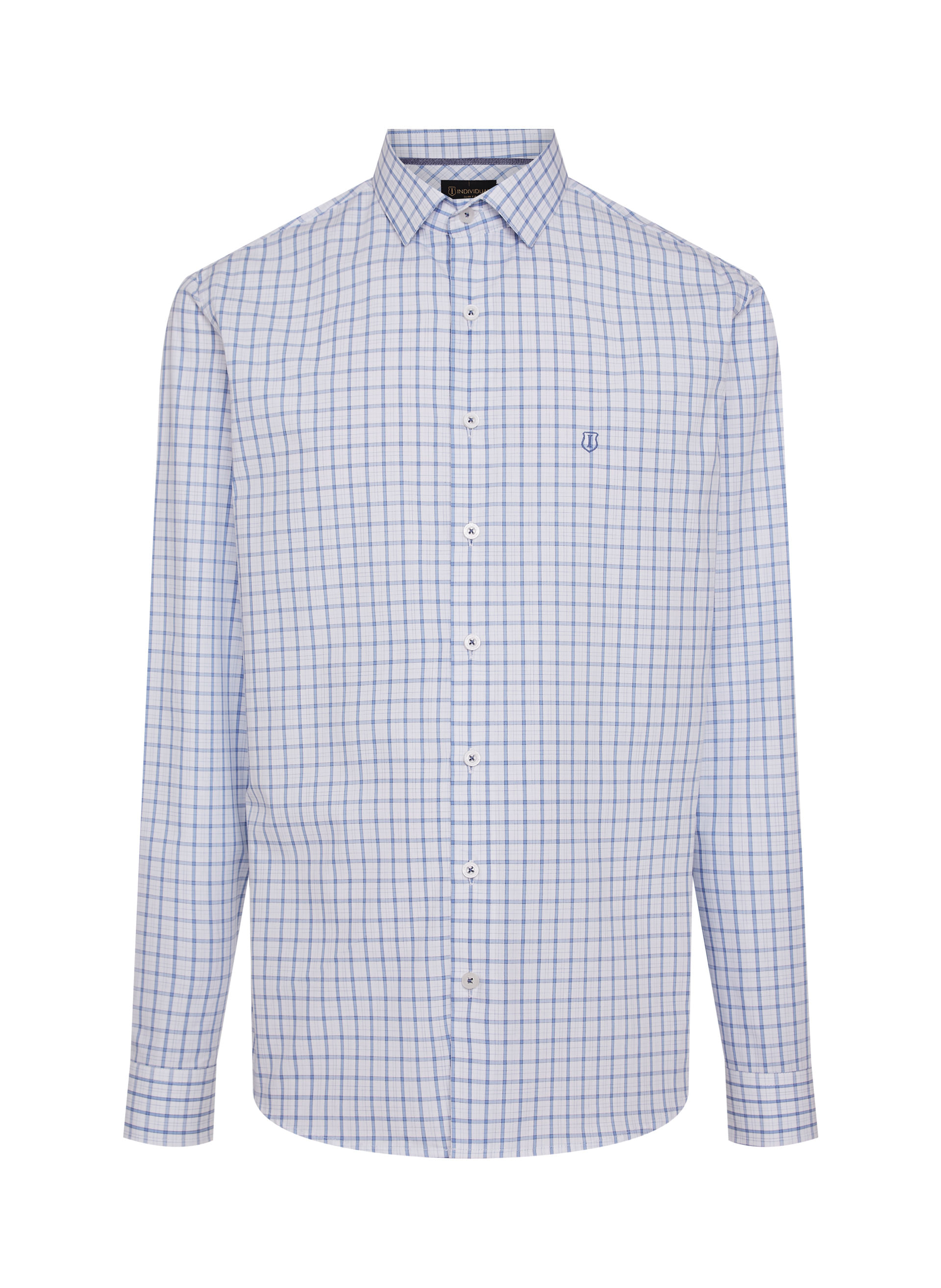 Camisa Slim Fit Xadrez Masculina Individual
