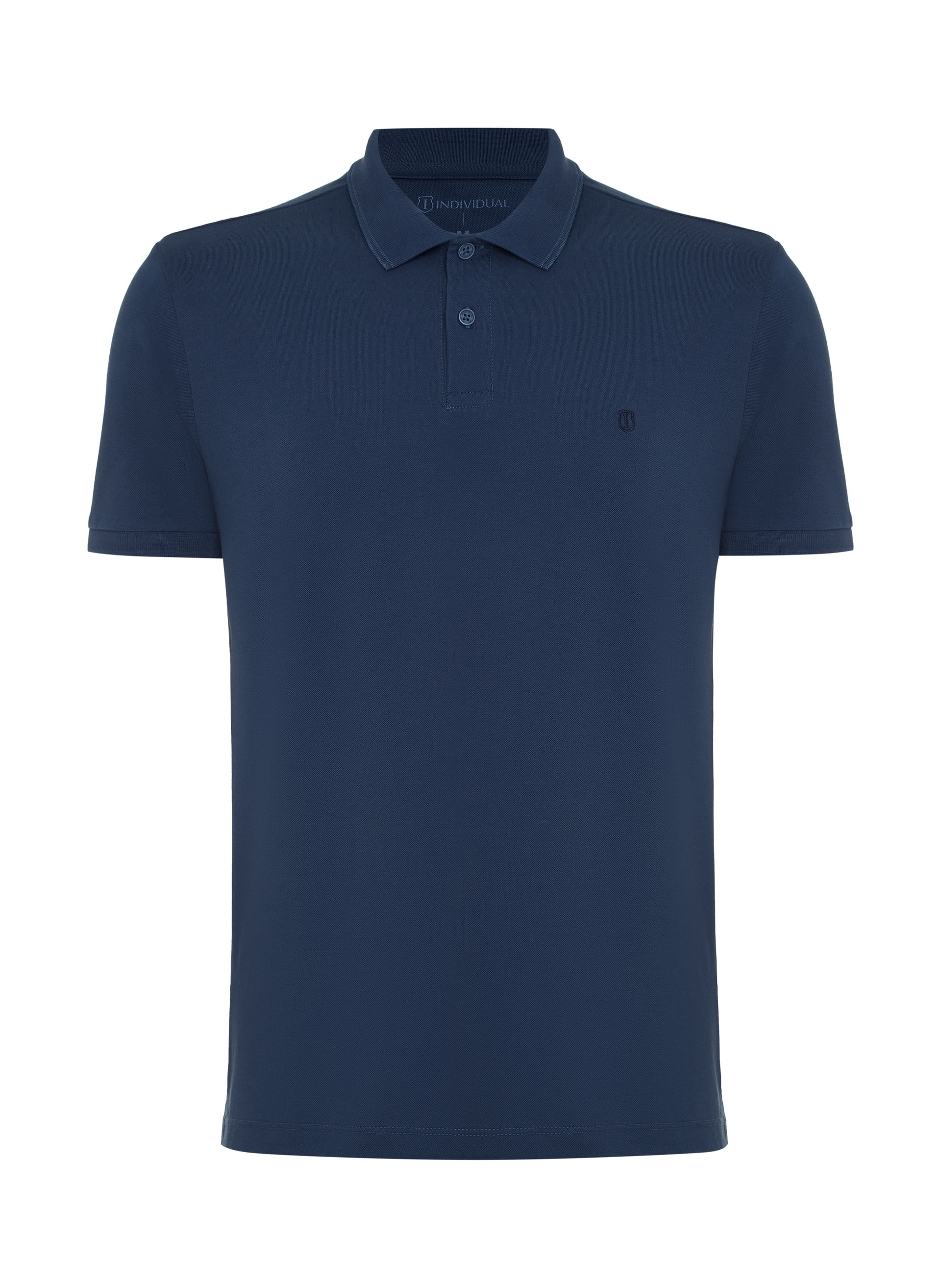 Polo Slim Fit Básica Moda Masculina Individual