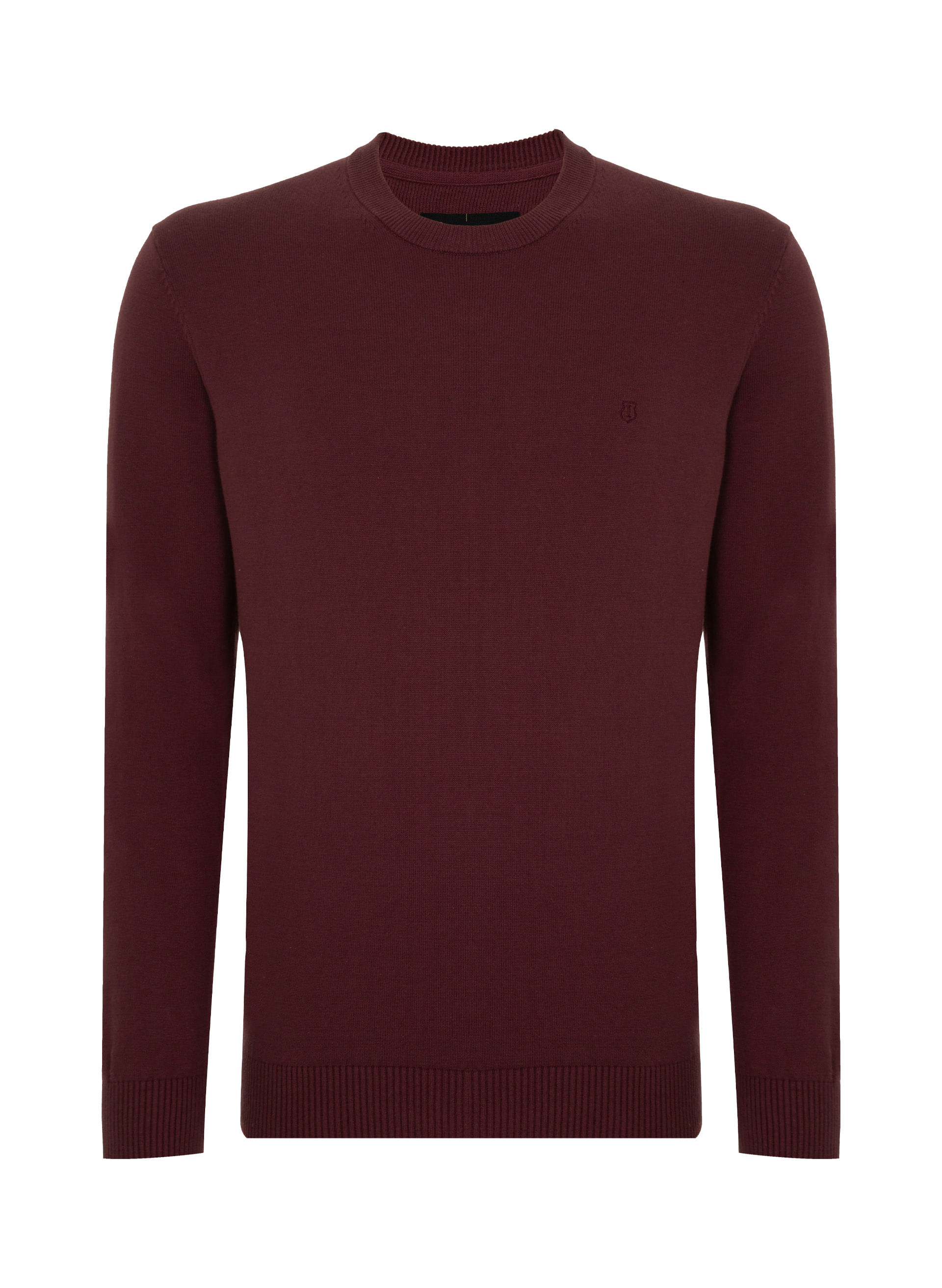 Suéter Tricot Regular Fit Básico Masculino Individual