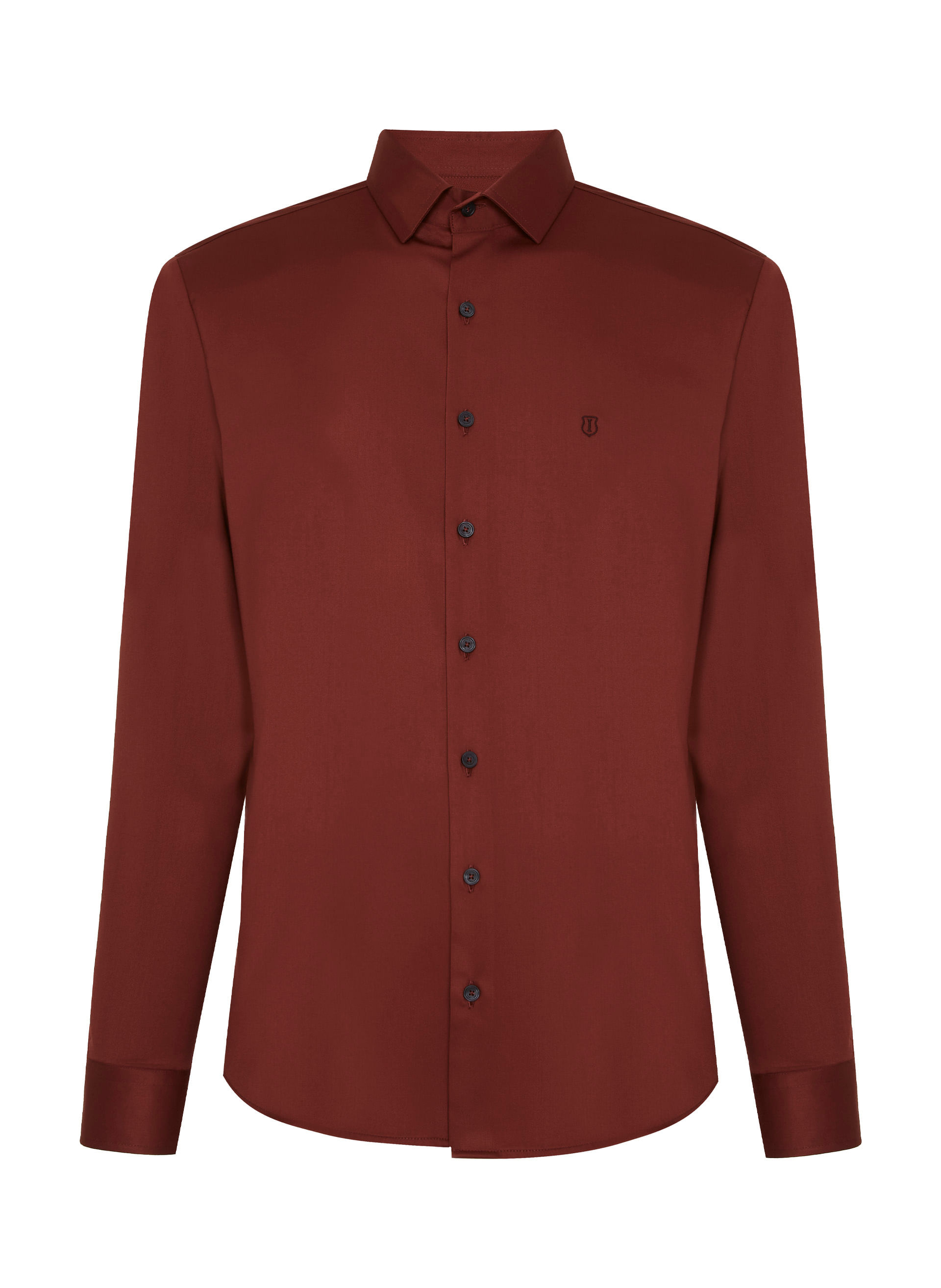 Camisa Slim Fit Lisa Bamboo Masculina Individual