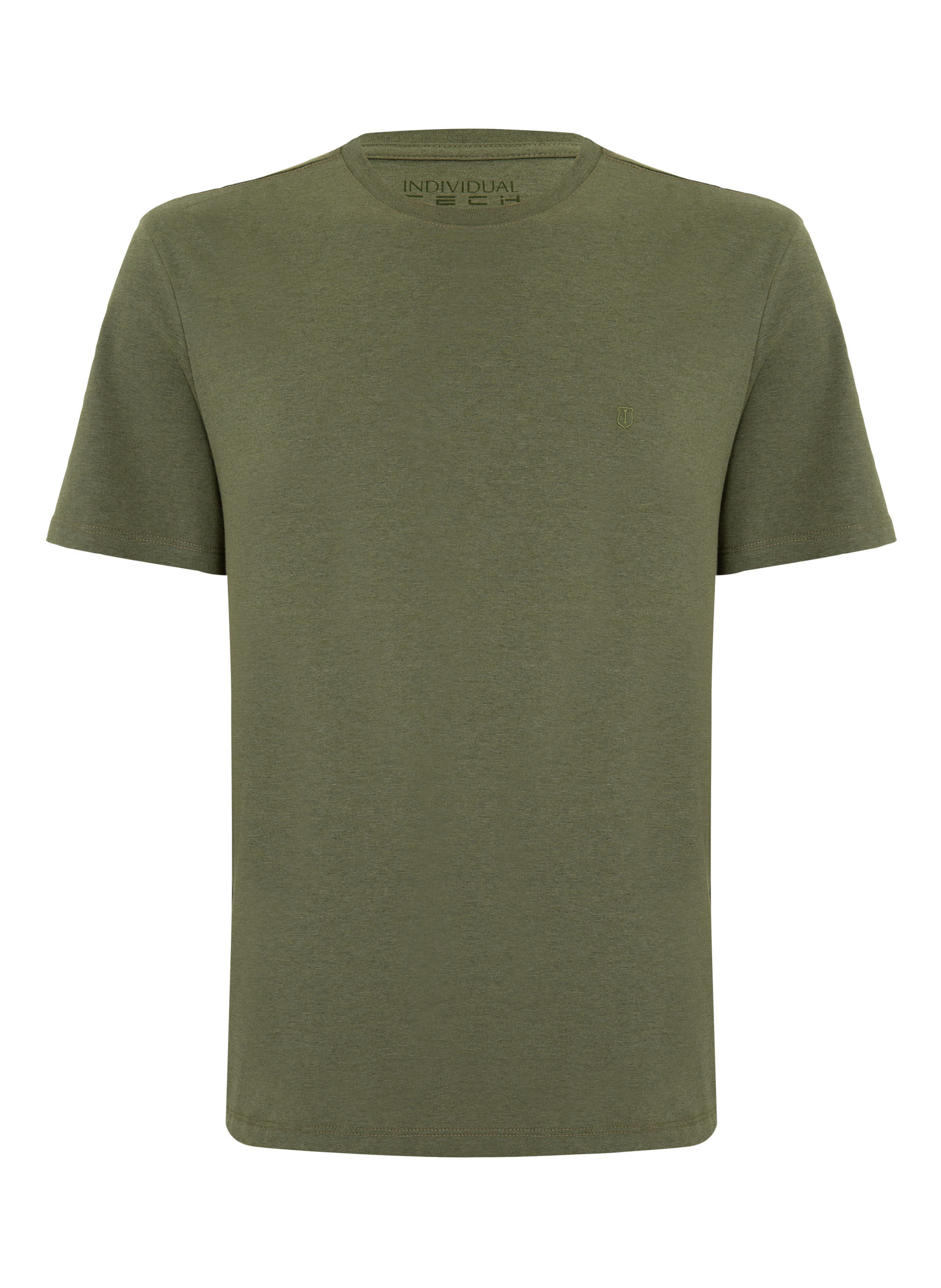 Camiseta Comfort Fit Malha Listras Masculina Individual