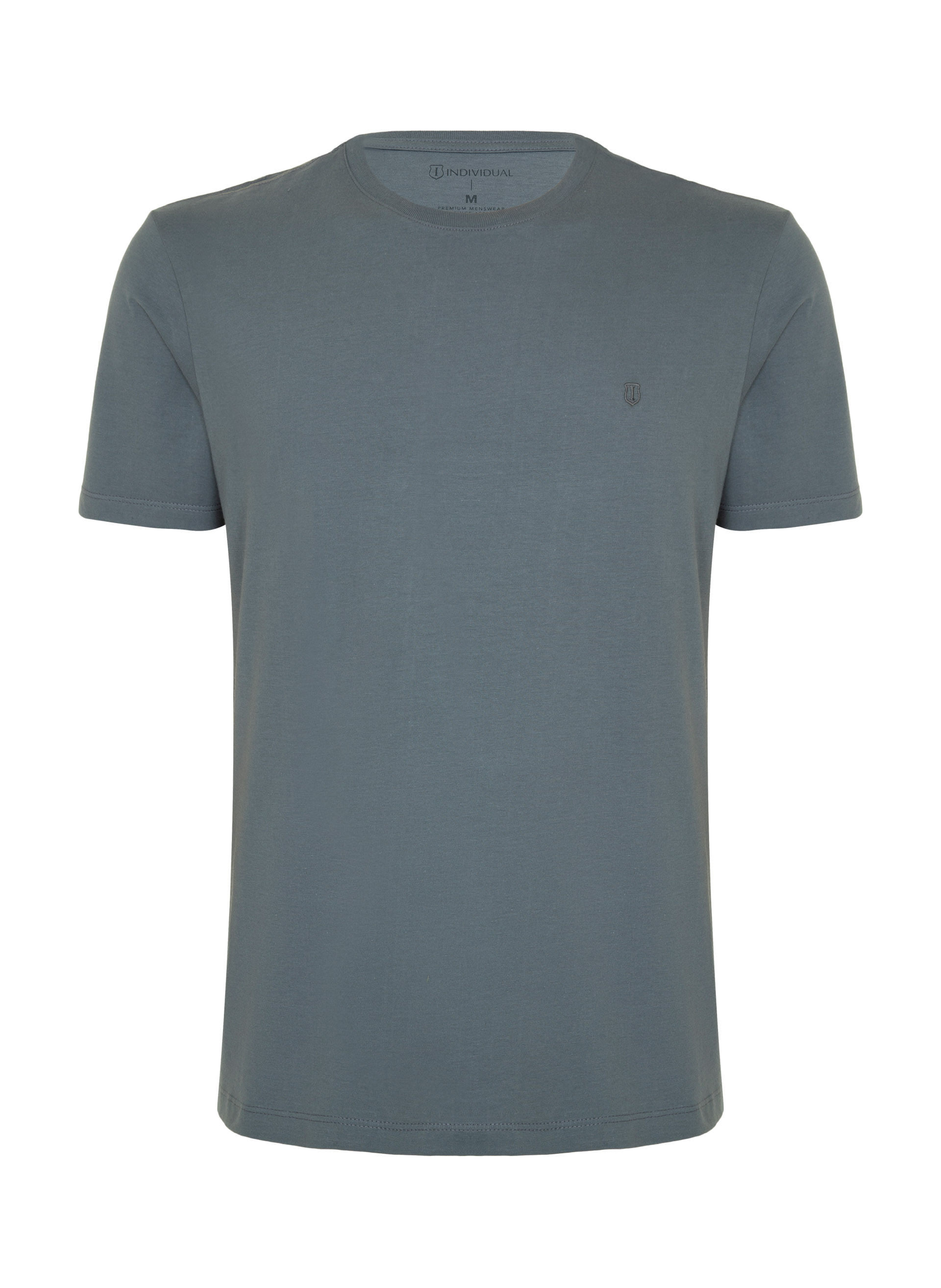 Camiseta Slim Fit Básica Moda Masculina Individual