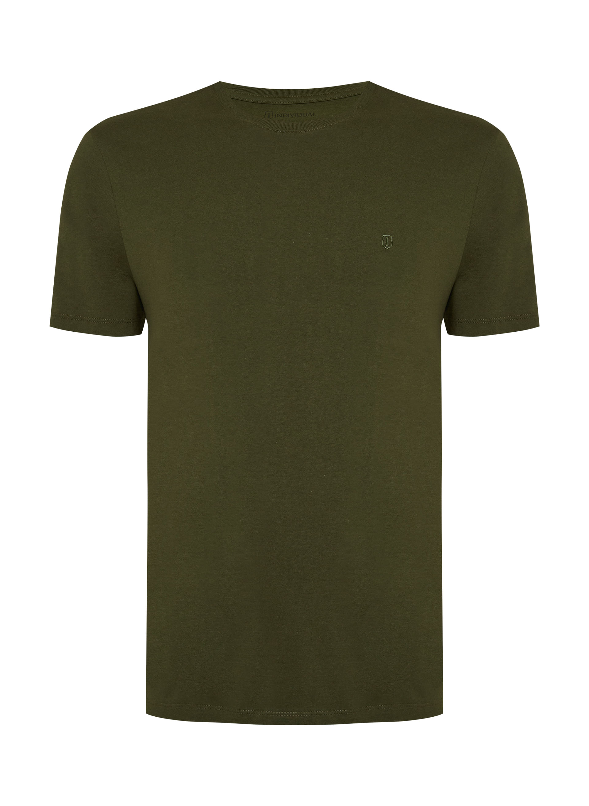 Camiseta Slim Fit Básica Moda Masculina Individual