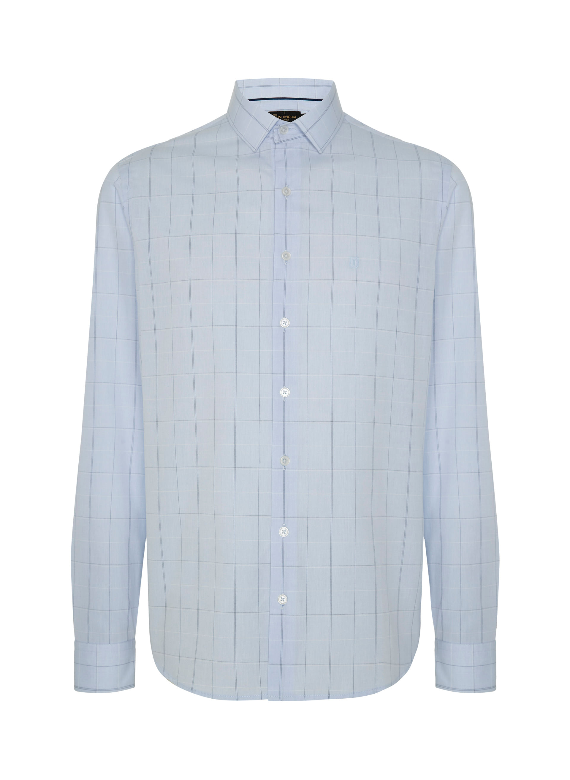 Camisa Slim Fit Xadrez Masculina Individual