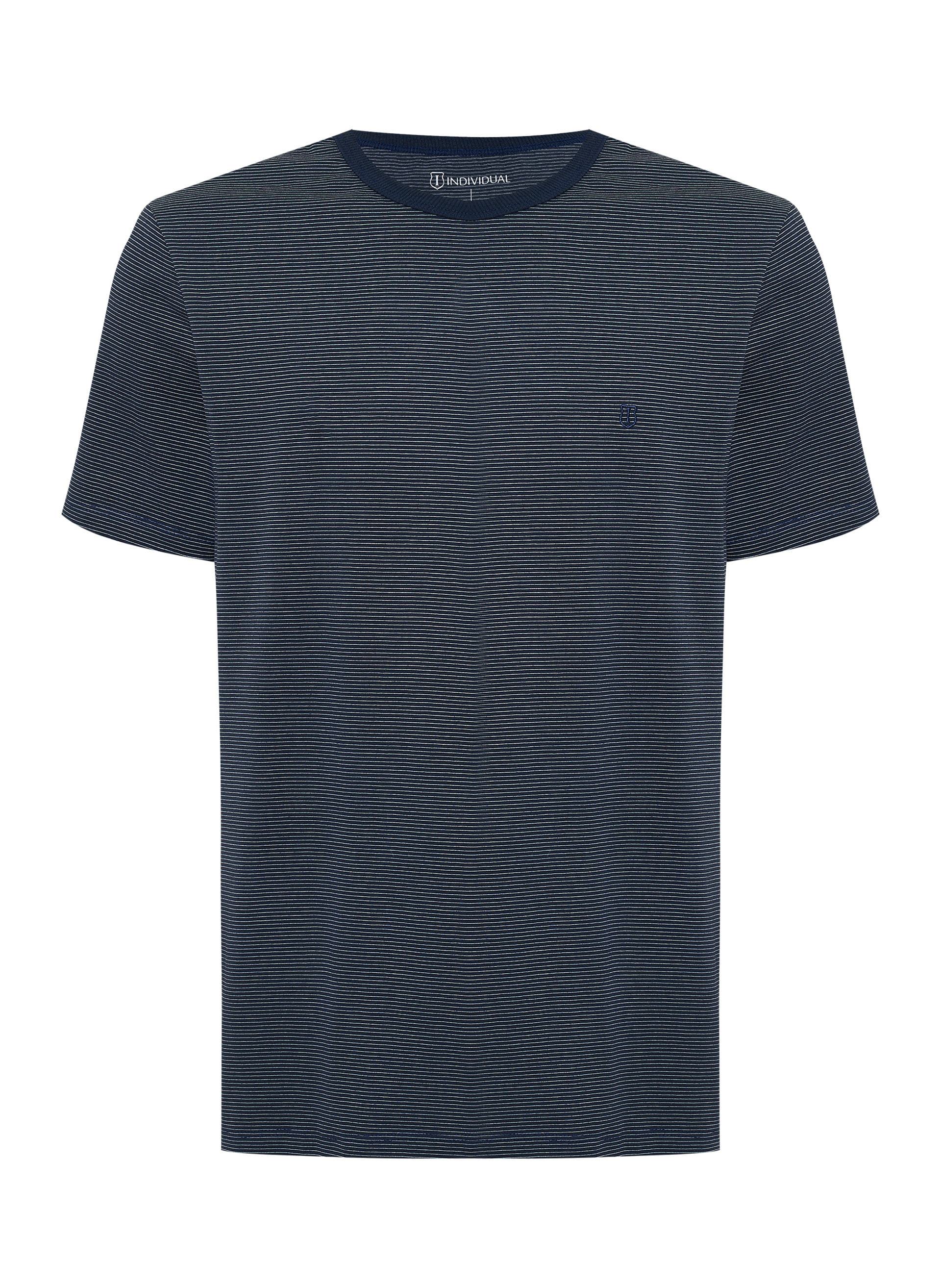 Camiseta Slim Fit Listra Flame Masculina Individual