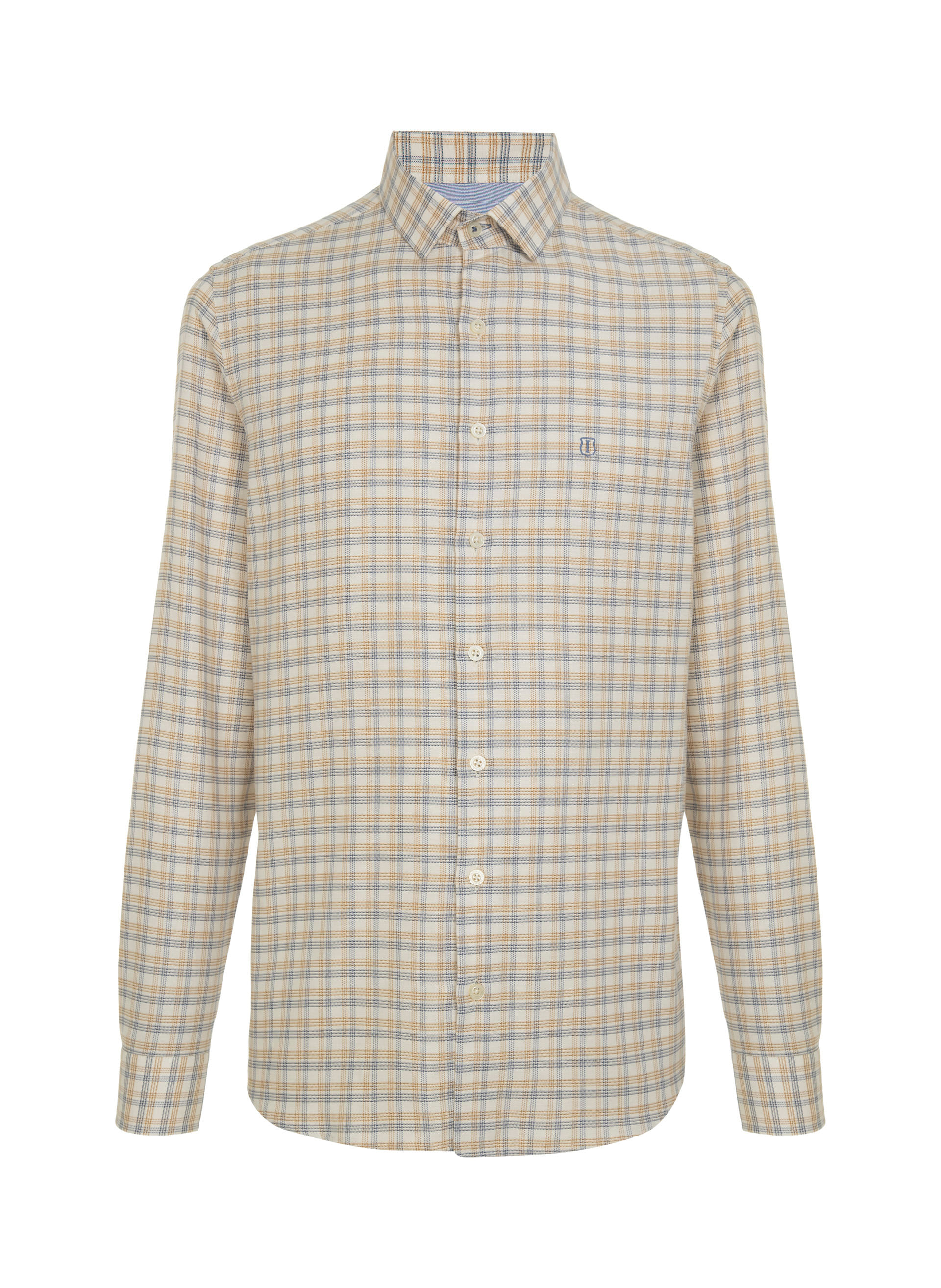 Camisa Slim Fit Xadrez Masculina Individual