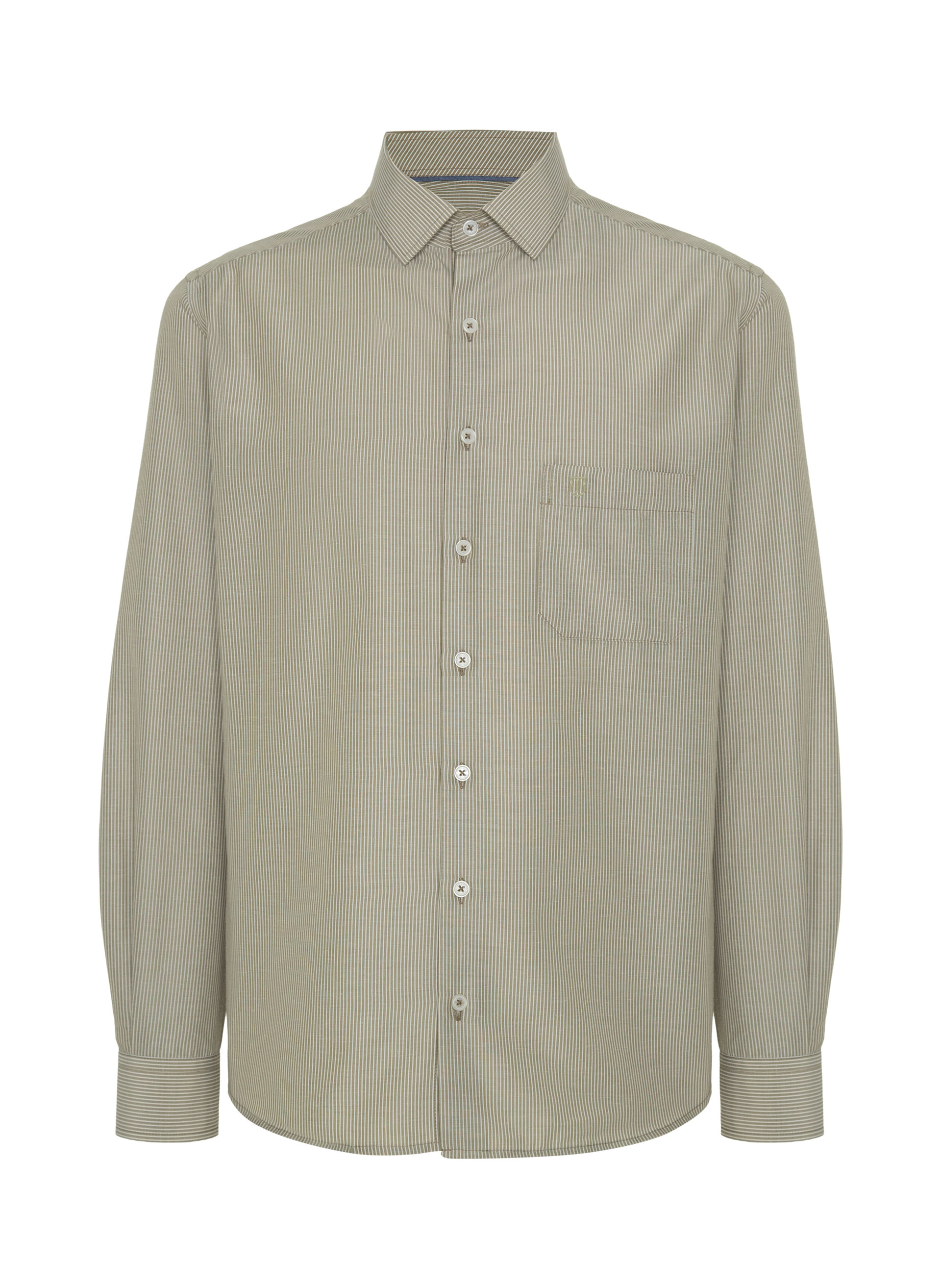 Camisa Comfort Fit Listras Masculina Individual
