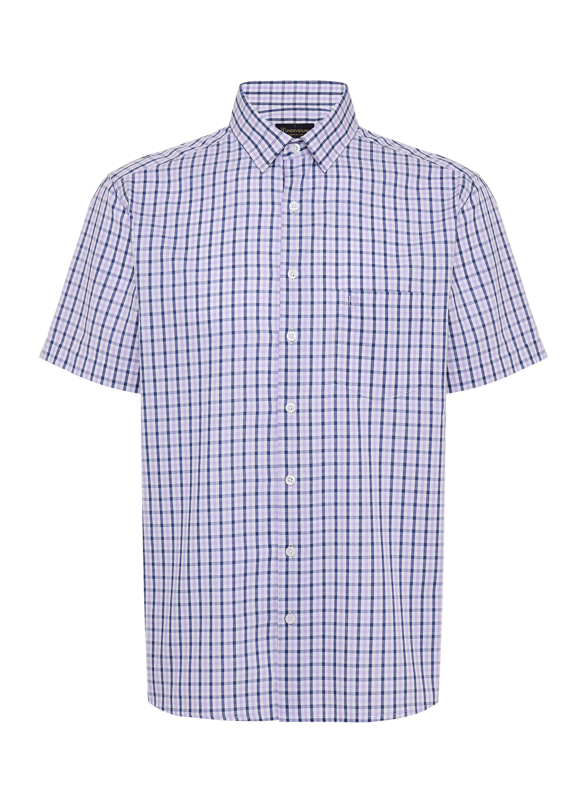 Camisa Comfort Fit Roxos Masculina Individual